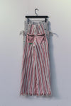 Windowsen striped sports pants ps23p001 pink